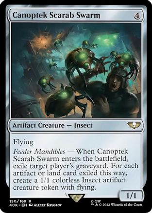 Canoptek Scarab Swarm (Surge Foil) 150, Universes Beyond: Warhammer 40,000