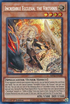 Incredible Ecclesia, the Virtuous MP22-EN188, 2022 Tin of the Pharaoh's Gods