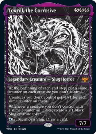 Toxrill, the Corrosive (Showcase) 321, Innistrad: Crimson Vow
