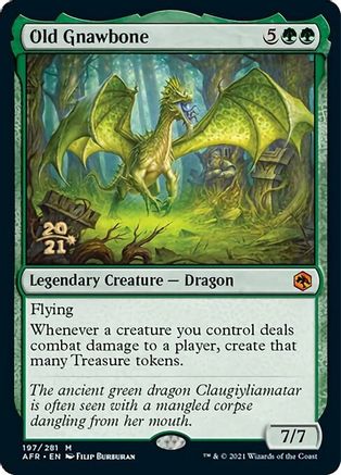 Old Gnawbone 197, Prerelease Cards