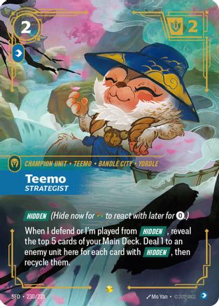 Teemo, Strategist (Overnumbered), Spiritforged