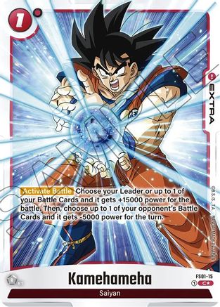 Kamehameha (Bonus Pack Alternate Art) FS01-15, Starter Deck 1: Son Goku