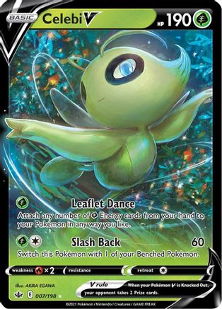 Celebi V 007/198, SWSH06: Chilling Reign
