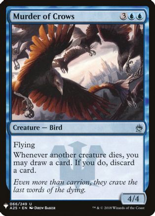 Murder of Crows 66, The List Reprints