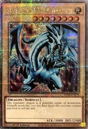 Blue-Eyes White Dragon (Quarter Century Secret Rare), Quarter Century Bonanza