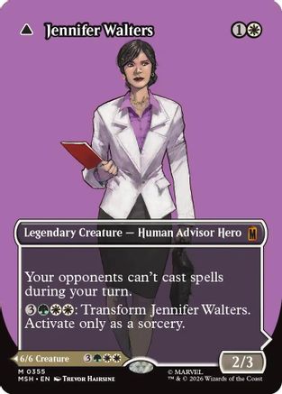Jennifer Walters (Borderless) (0355) 355, Marvel Super Heroes