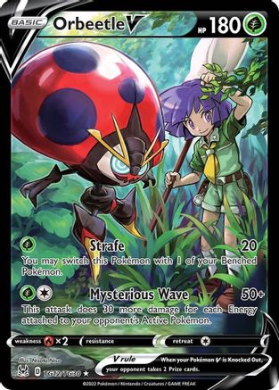 Orbeetle V TG12/TG30, SWSH11: Lost Origin Trainer Gallery