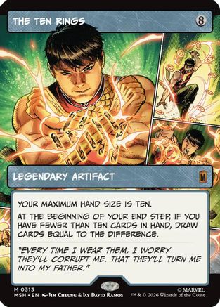 The Ten Rings (Borderless) 313, Marvel Super Heroes