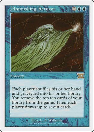 Diminishing Returns 65, Classic Sixth Edition
