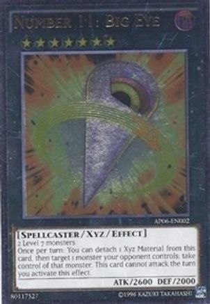 Number 11: Big Eye (UTR) AP06-EN002, Astral Pack 6