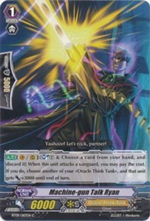 Machine-gun Talk Ryan BT09/067EN, BT09: Clash of Knights & Dragons