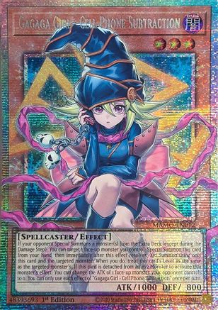 Gagaga Girl - Cell Phone Subtraction (Starlight Rare) (Extended Art), Magnificent Monsters