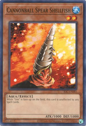 Cannonball Spear Shellfish IOC-EN085, Invasion of Chaos (25th Anniversary Edition)