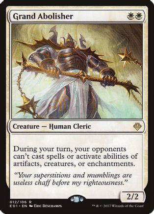 Grand Abolisher 12, Archenemy: Nicol Bolas