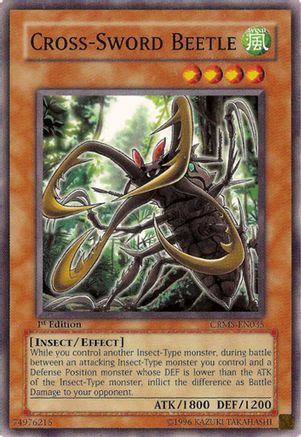 Cross-Sword Beetle CRMS-EN035, Crimson Crisis