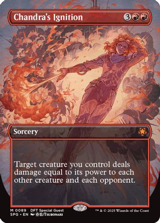 Chandra's Ignition (Borderless), Special Guests