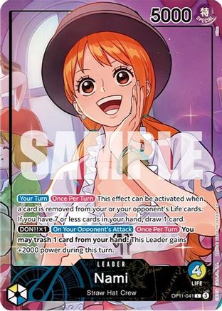 Nami (Whole Cake Island Arc), One Piece Promotion Cards