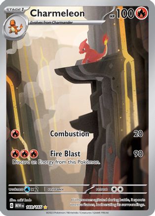 Charmeleon - 169/165, SV: Scarlet & Violet 151