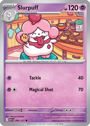Slurpuff 094/217, ME: Ascended Heroes