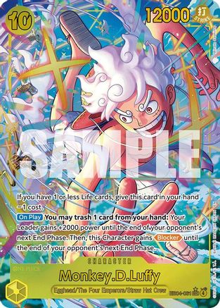 Monkey.D.Luffy (EB04-061) (Alternate Art), Adventure on Kami's Island