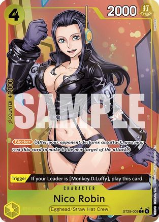Nico Robin (Full Art) ST29-009, Starter Deck 29: Egghead