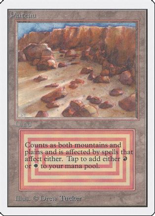 Plateau, Unlimited Edition