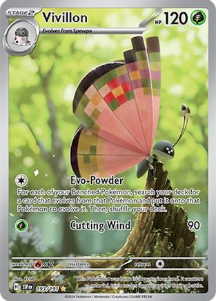 Vivillon - 193/191, SV08: Surging Sparks