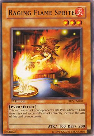 Raging Flame Sprite RDS-EN020, Rise of Destiny