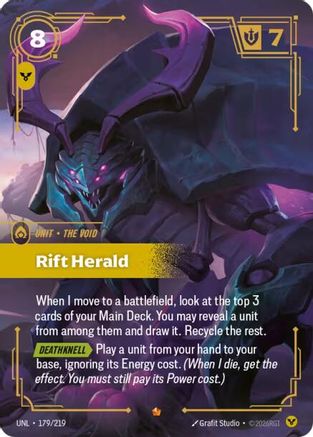 Rift Herald, Unleashed