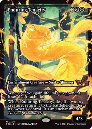 Enduring Tenacity (Showcase) 390, Duskmourn: House of Horror