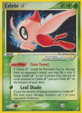 Celebi Star, EX Crystal Guardians