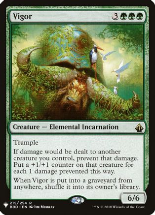 Vigor 215, The List Reprints