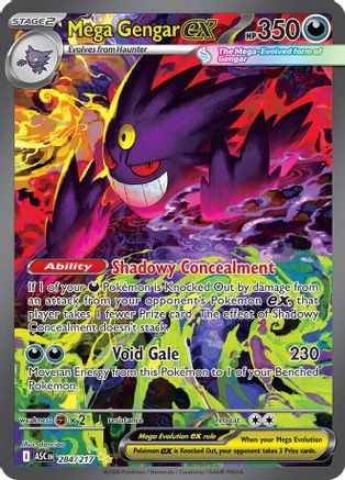 Mega Gengar ex - 284/217, ME: Ascended Heroes