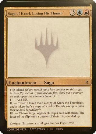 17-Year Cicadas, Un-Known Event Playtest Cards