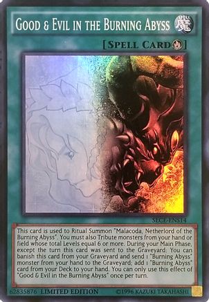 Good & Evil in the Burning Abyss (SE) SECE-ENS14, Secrets of Eternity