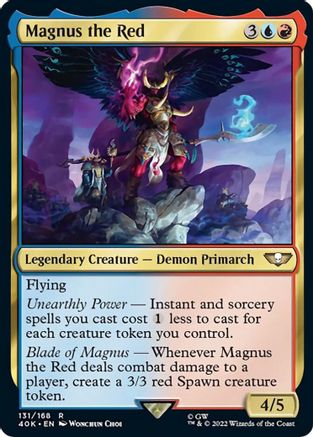 Magnus the Red 131, Universes Beyond: Warhammer 40,000