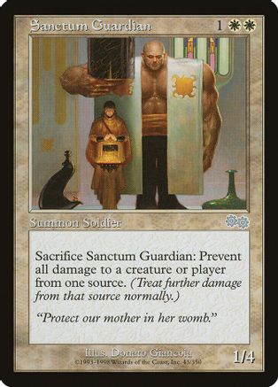 Sanctum Guardian 43, Urza's Saga