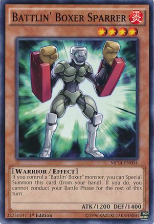 Battlin' Boxer Sparrer MP14-EN004, 2014 Mega-Tins Mega Pack