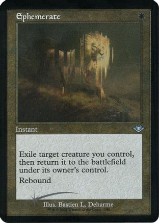 Ephemerate (Retro Frame) (Foil Etched) 1, Modern Horizons