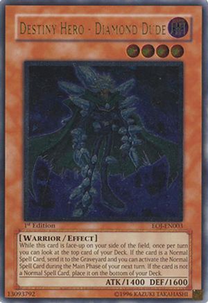 Destiny Hero - Diamond Dude (UTR), Enemy of Justice