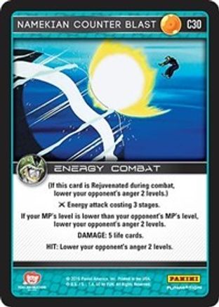 Namekian Counter Blast C30, Panini: Perfection