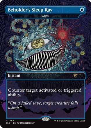 Beholder's Sleep Ray - Stifle 1787, Secret Lair Drop Series