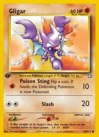 Gligar 059/111, Neo Genesis