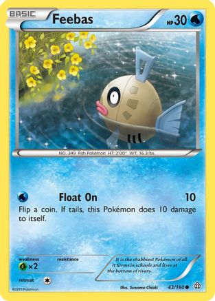 Feebas 43/160, XY - Primal Clash