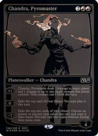 Chandra, Pyromaster (SDCC 2014 Exclusive) 134, Media Promos