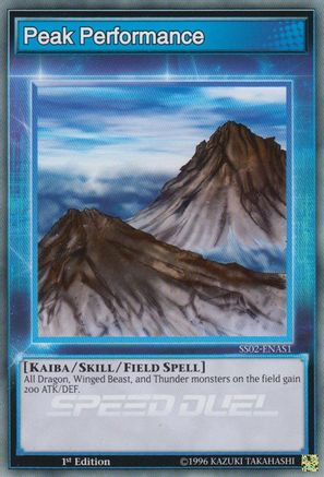 Peak Performance SS02-ENAS1, Speed Duel Decks: Duelists of Tomorrow