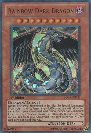 Rainbow Dark Dragon LCGX-EN243, Legendary Collection 2