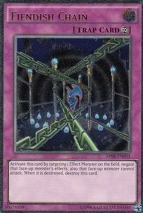 Fiendish Chain (UTR) AP08-EN003, Astral Pack 8