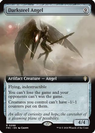 Darksteel Angel (Extended Art) 98, Commander: Reality Fracture