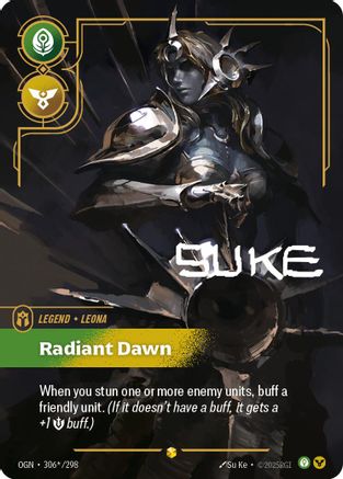 Leona, Radiant Dawn (Signature), Origins